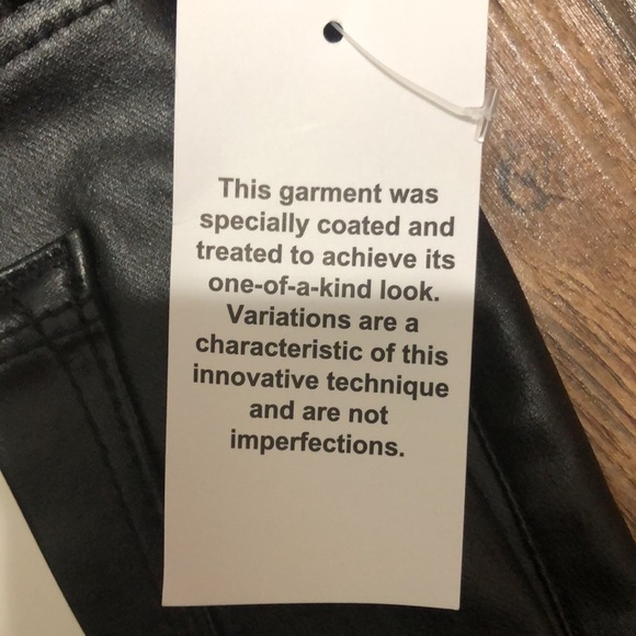 Social Standard by sanctuary mid rise ankle skinny pants coated finish - Picture 10 of 14